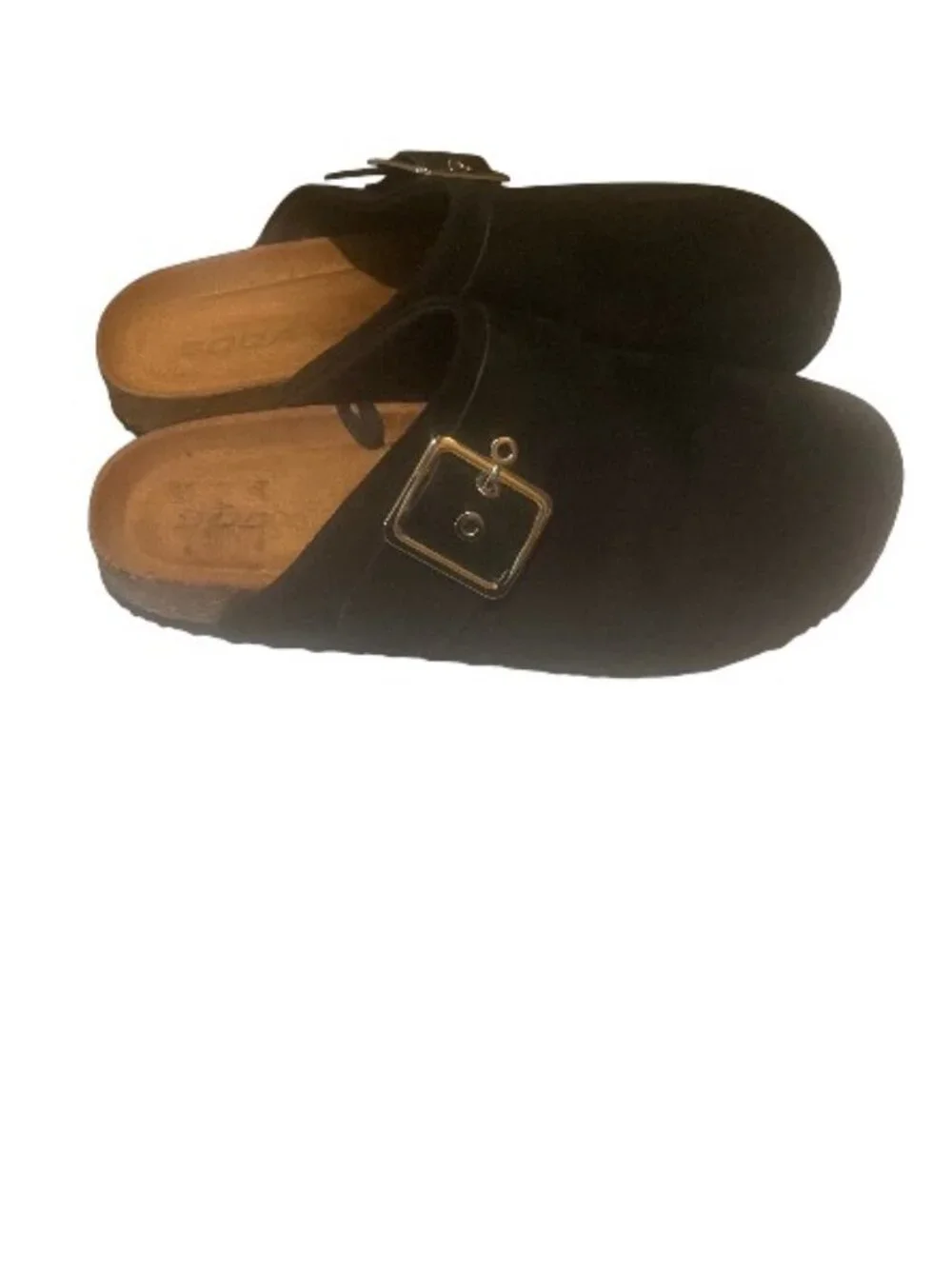 SODA Cork Footbed Clogs - Picture 2 of 3